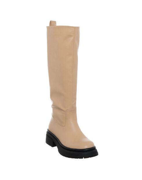 Stivali beige Cleso