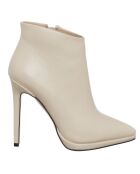 Bottines Clipa crème