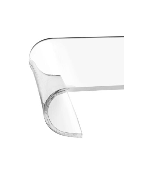 Support d'écran Smartwork transparent - 34x24x7.5 cm