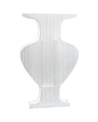 Vase Etrusco Grand transparent - 28x7x45 cm