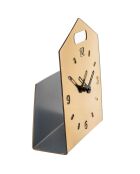 Horloge à poser Home Time dorée - 23x9x28 cm