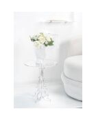 Table d'appoint Maricla Petite transparente - 36x36x42 cm
