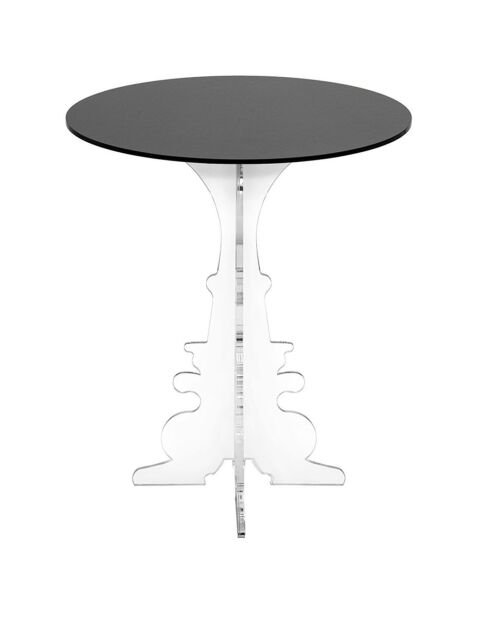 Table d'appoint Maricla Petite noire - 36x36x42 cm