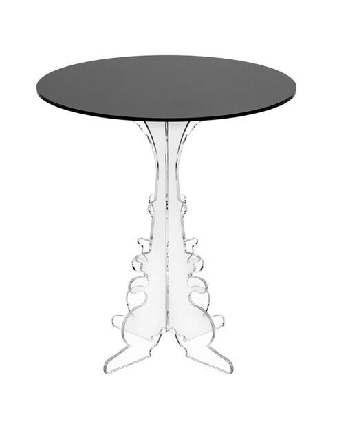 Table d'appoint Maricla Petite noire - 36x36x42 cm