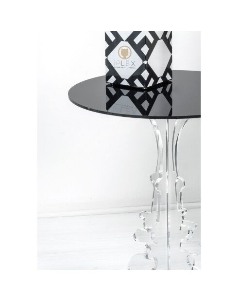 Table d'appoint Maricla Petite noire - 36x36x42 cm