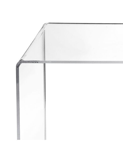 Tavolino G trasparente - 50x33x50,5 cm