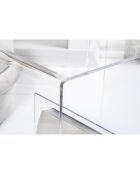 Table basse G transparente - 50x33x50.5 cm