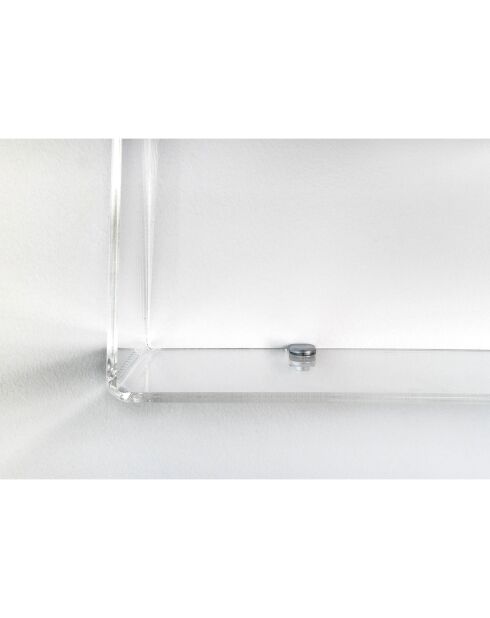 Transparante 2-weg plank 1 - 45x17,5x68 cm