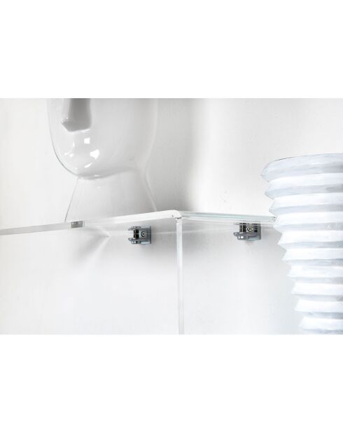 Transparante 2-weg plank 1 - 45x17,5x68 cm