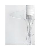 Table d'appoint Maricla Medium transparente - 50x50x60 cm