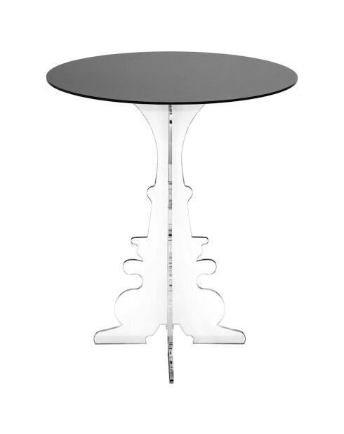 Table d'appoint Maricla Medium noire - 50x50x60 cm