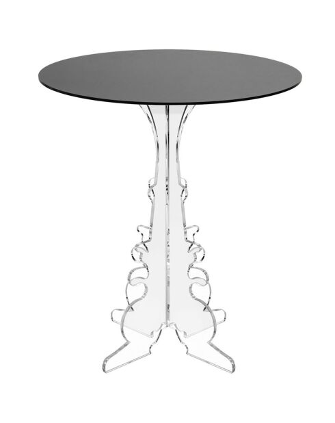 Tavolino Maricla Medium nero - 50x50x60 cm