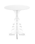 Table d'appoint Maricla Medium blanche - 50x50x60 cm
