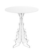 Table d'appoint Maricla Medium blanche - 50x50x60 cm
