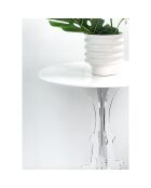 Table d'appoint Maricla Medium blanche - 50x50x60 cm