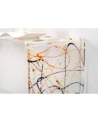 Table console Milvio multicolore - 100x33x75 cm
