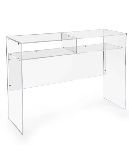 Bureau Prometheus transparent - 99x33x75 cm