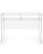 Bureau Prometheus transparent - 99x33x75 cm