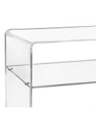 Meuble TV Viso transparent - 100x33x50 cm|Épaisseur : 10 mm
