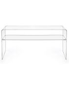 Meuble TV Viso transparent - 100x33x50 cm|Épaisseur : 10 mm
