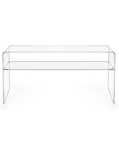 Porta TV Viso trasparente - 100x33x50 cm|Spessore: 10 mm