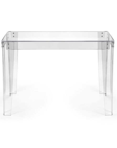 Bureau desko transparent - 100x50x76 cm