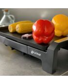 Plancha deux températures noir/gris - 2200W