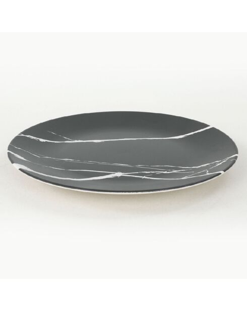 Service petit-déjeuner noir/blanc - 11 Pièces