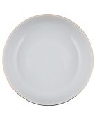 Service de Table blanc/doré - 24 Pièces