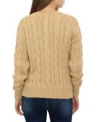 Cardigan Coventry marron