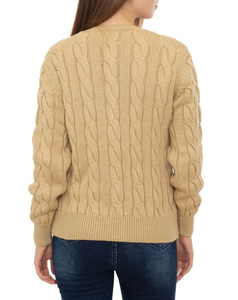 Cardigan Coventry marron