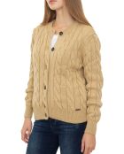 Cardigan Coventry marron