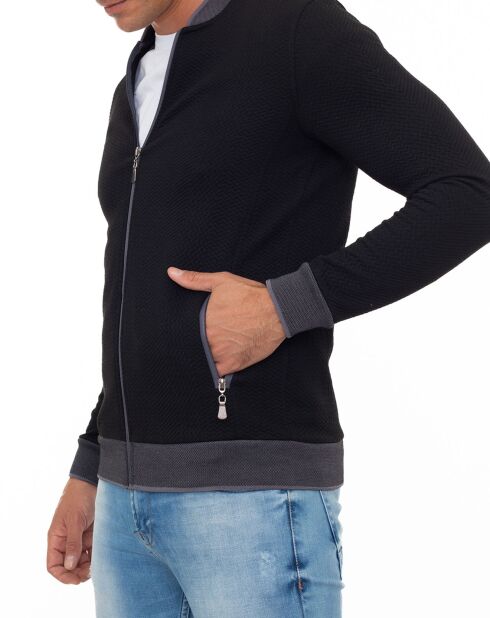 Cardigan Genova noir