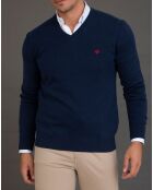 Pull col V Neva marine