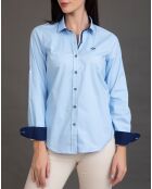 Chemise Bohicon bleu clair