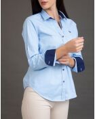 Chemise Bohicon bleu clair