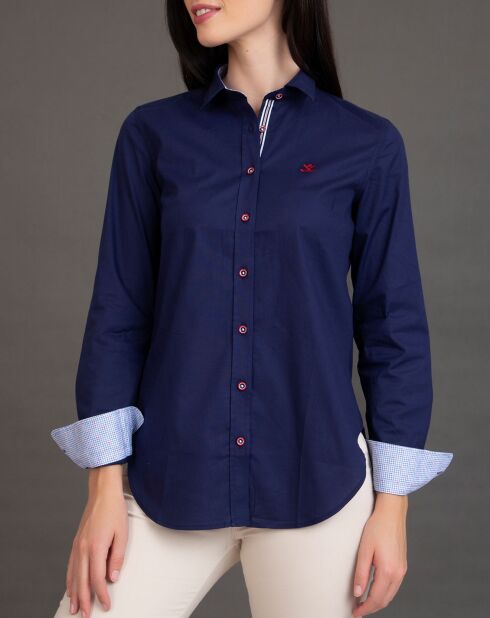 Chemise Nueva marine