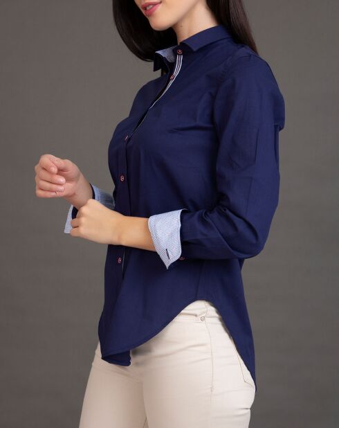 Chemise Nueva marine