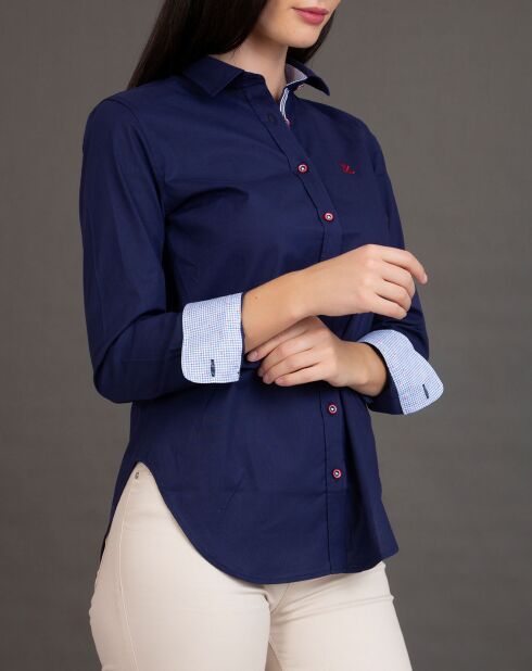Chemise Nueva marine