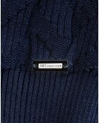 Pull Col roulé Truff marine