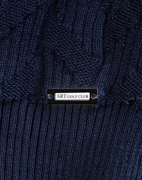 Pull Col roulé Truff marine