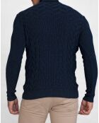 Pull Col roulé Truff marine