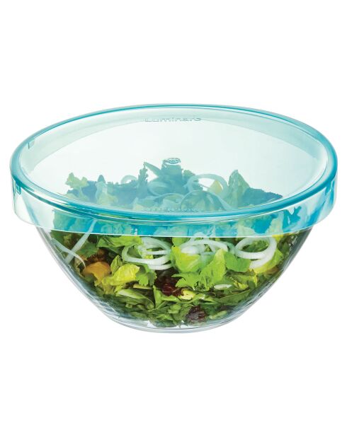 Saladier avec couvercle Keep'n Box transparent - 28 cl