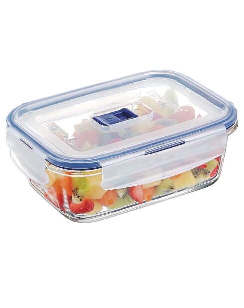 Caja de almacenamiento transparente rectangular Pure Box Active - 82 cl