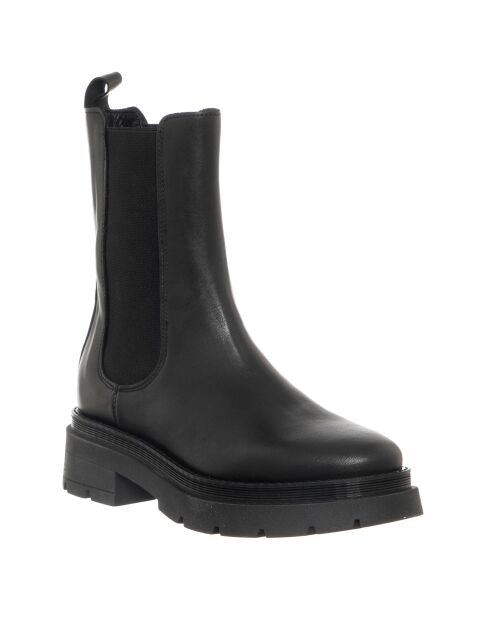 Boots en Cuir Meringa noires