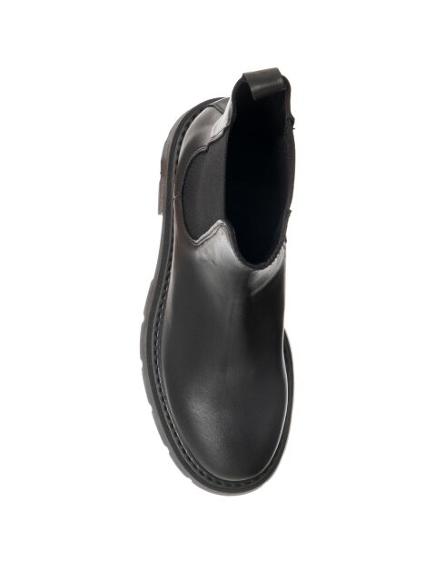Boots en Cuir Meringa noires