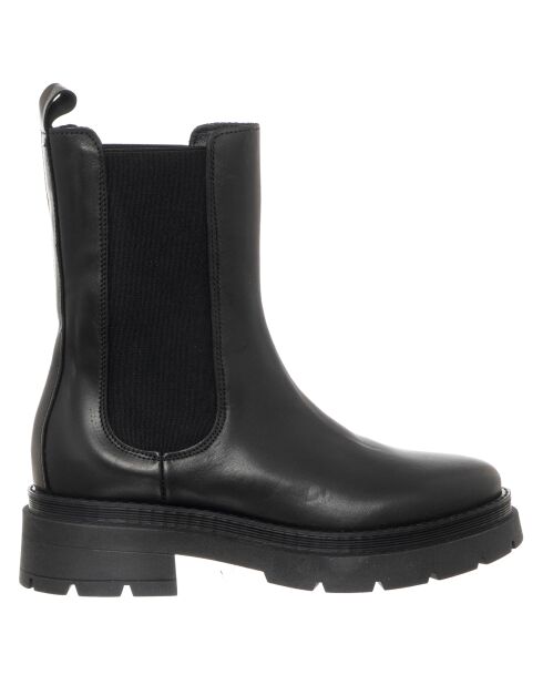Boots en Cuir Meringa noires