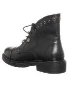 Bottines en Cuir végétal Cecile noires