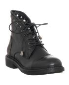 Bottines en Cuir végétal Cecile noires