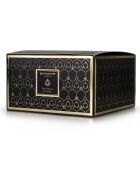 Bougie parfumée Obsidian Black Collection Patchouli & Musc - 3 mèches 40h